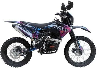 Мотоцикл кроссовый / эндуро BSE (БСЕ) Z1 19/16 HotRod Blue