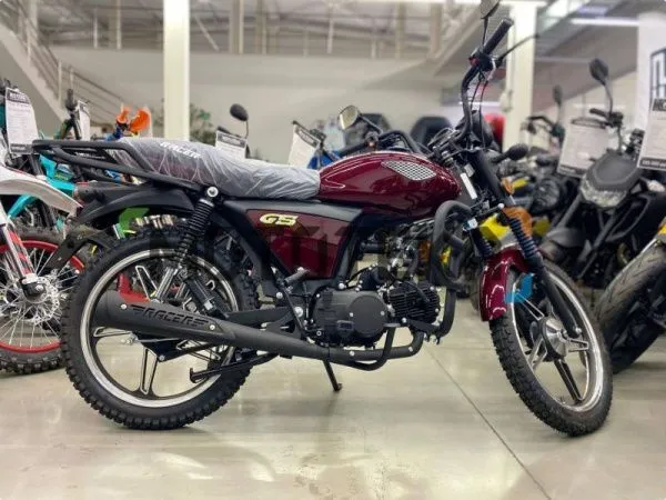 Мопед Racer (Рейсер) RC50 (110) ALPHA M1 бордовый | Мототека