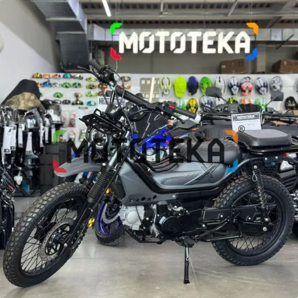 Мопед Мотомир XTRAIL 50 (110) серый | Мототека