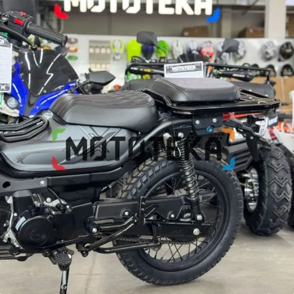 Мопед Мотомир XTRAIL 50 (110) серый | Мототека