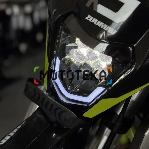 Мотоцикл кроссовый / эндуро Zuumav (Зуумав) K5 LITE зелёный | Мототека