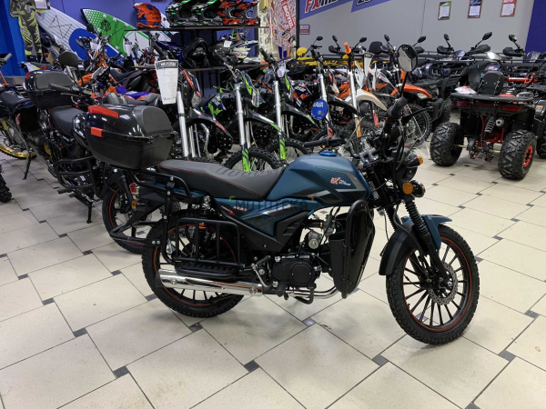 Мопед FXMOTO (ФХМото) FX MC - 50 MAX зелёный | Мототека