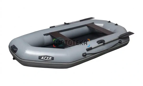 Лодка ПВХ SibRiver (Сибривер) Агул - 255 серый