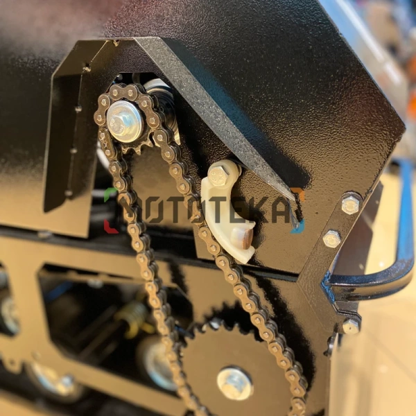 Мотобуксировщик Мужик LUXE М500 1450. 15 л.с.. катковая | Мототека