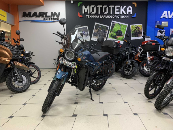 Мопед FXMOTO (ФХМото) FX MC - 50 MAX зелёный | Мототека