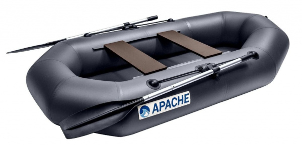 Лодка ПВХ Apache (Апачи) 240 графит | Мототека Лодка ПВХ Apache (Апачи) 240 графит | Мототека