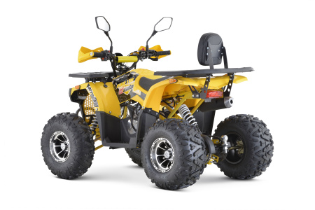Квадроцикл подростковый FXMOTO (ФХМото) PIKE 150 жёлтый (машинокомплект) - купить с доставкой, цены в интернет-магазине Мототека