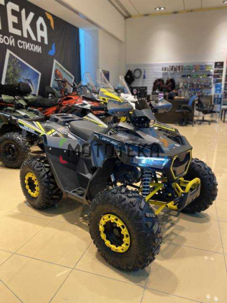 Квадроцикл детский FXMOTO (ФХМото) TANK 125 серый (машинокомплект)