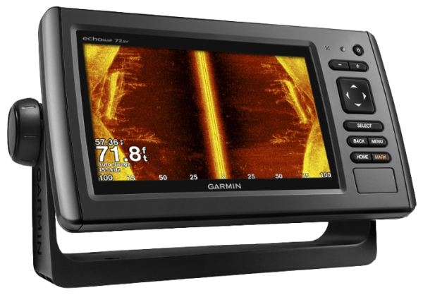 Эхолот Garmin (Гармин) ECHOMAP CHIRP 72SV с трансдьюсером