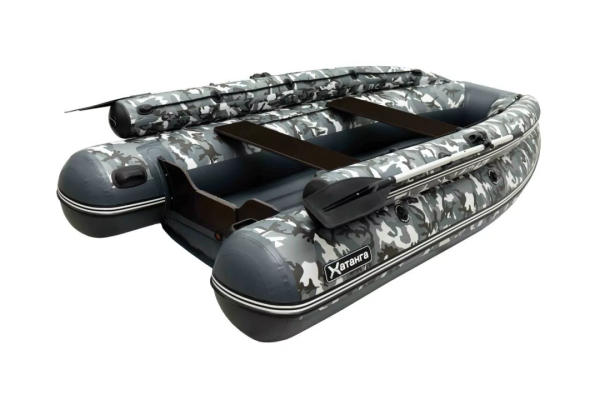 Лодка ПВХ SibRiver (Сибривер) Hatanga (Хатанга) PRO - 330 НДНД (фальшборт) (КМФ серый) Лодка ПВХ SibRiver (Сибривер) Hatanga (Хатанга) PRO - 330 НДНД (фальшборт) (КМФ серый)